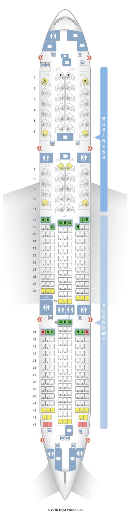 b777-200lr seat map|SeatGuru Seat Map Air Canada.